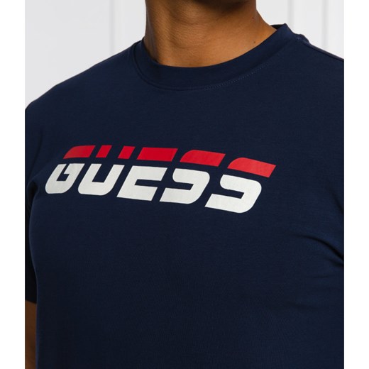 T-shirt męski Guess młodzieżowy 