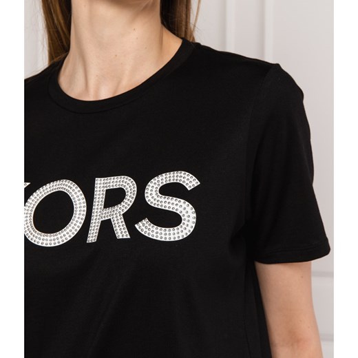 Michael Kors T-shirt Cheetah | Regular Fit Michael Kors XS okazja Gomez Fashion Store