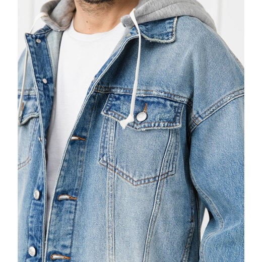 Zadig&Voltaire Kurtka jeansowa BENY HOOD | Regular Fit Zadig&voltaire S okazja Gomez Fashion Store