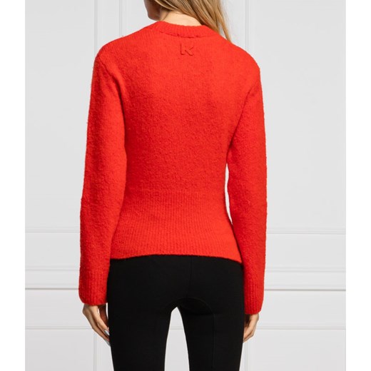 Kenzo Wełniany sweter | Regular Fit | z dodatkiem kaszmiru Kenzo S promocja Gomez Fashion Store