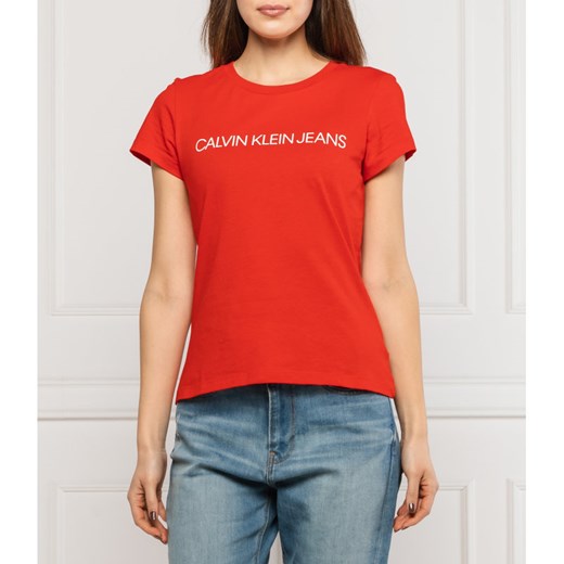 CALVIN KLEIN JEANS T-shirt Institutional | Slim Fit XS Gomez Fashion Store okazja