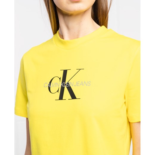 CALVIN KLEIN JEANS T-shirt | Cropped Fit M okazja Gomez Fashion Store