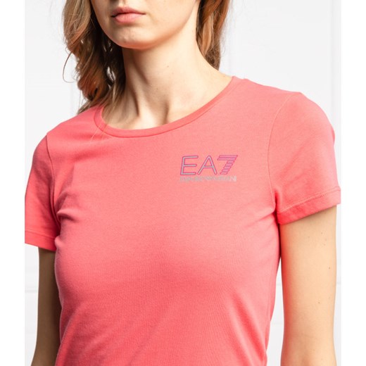 EA7 T-shirt | Regular fit S Gomez Fashion Store promocyjna cena