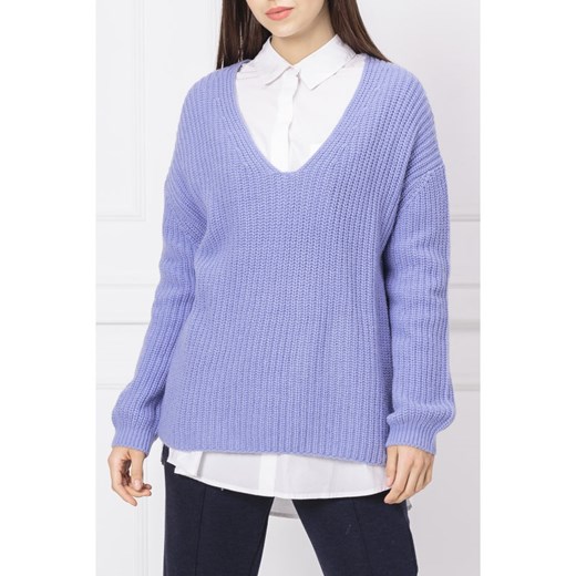 Marc O' Polo Wełniany sweter | Loose fit M promocja Gomez Fashion Store
