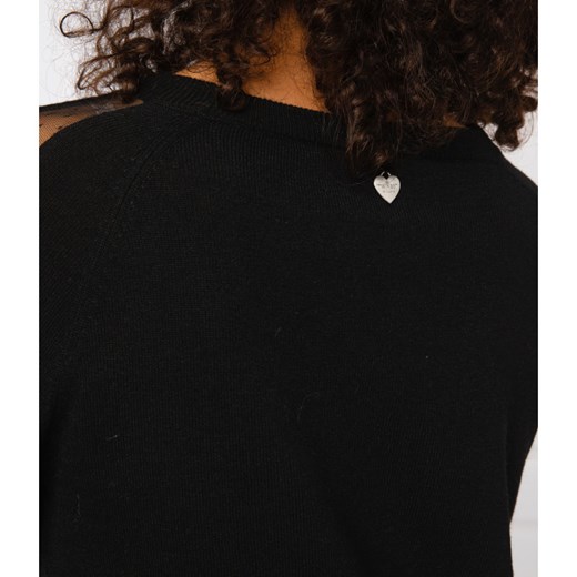 Twin-Set Sweter | Regular Fit | z dodatkiem wełny L promocyjna cena Gomez Fashion Store
