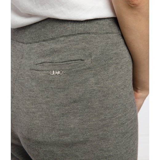 Liu Jo Sport Spodnie dresowe | Regular Fit | z dodatkiem wełny L Gomez Fashion Store okazja
