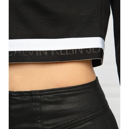 CALVIN KLEIN JEANS Bluzka | Cropped Fit M promocyjna cena Gomez Fashion Store