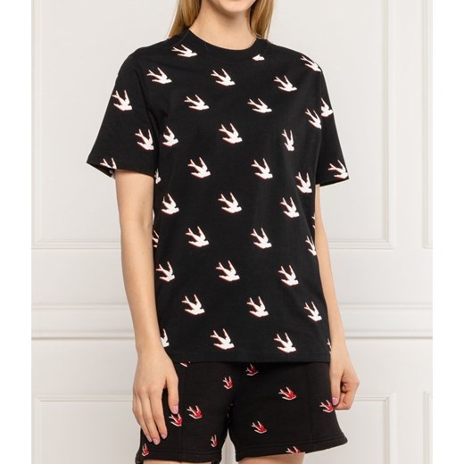 McQ Alexander McQueen T-shirt SWALLOW | Loose fit S wyprzedaż Gomez Fashion Store