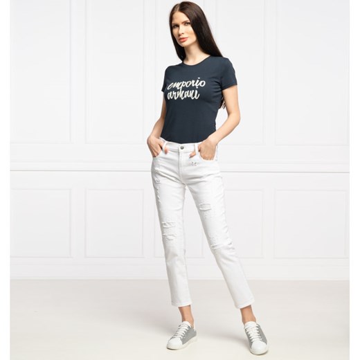 Emporio Armani T-shirt | Regular Fit Emporio Armani 38 Gomez Fashion Store okazja