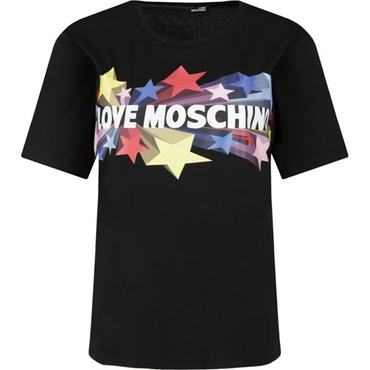 Love Moschino T-shirt | Loose fit Love Moschino 36 promocyjna cena Gomez Fashion Store
