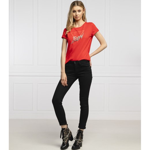 GUESS JEANS T-shirt ICON | Regular Fit M promocja Gomez Fashion Store