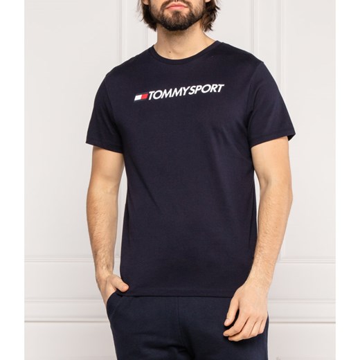 Tommy Sport T-shirt | Regular Fit Tommy Sport M okazyjna cena Gomez Fashion Store