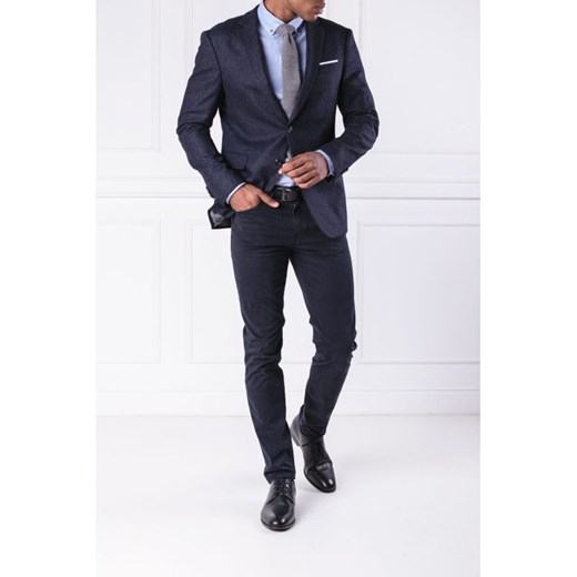 Joop! Collection Wełniana marynarka Hogen | Slim Fit | z dodatkiem jedwabiu 50 Gomez Fashion Store okazja