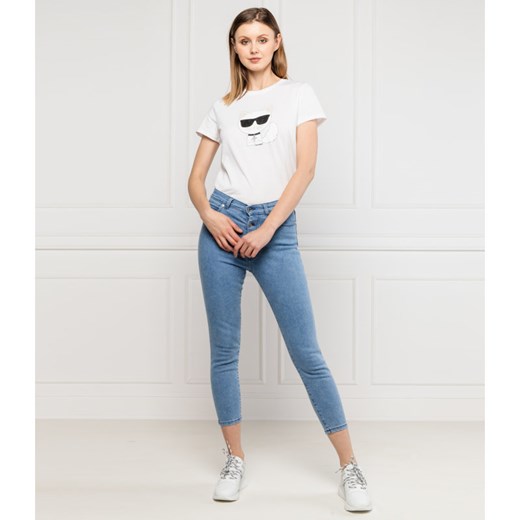 Karl Lagerfeld T-shirt Ikonik Choupette | Regular Fit Karl Lagerfeld L okazja Gomez Fashion Store