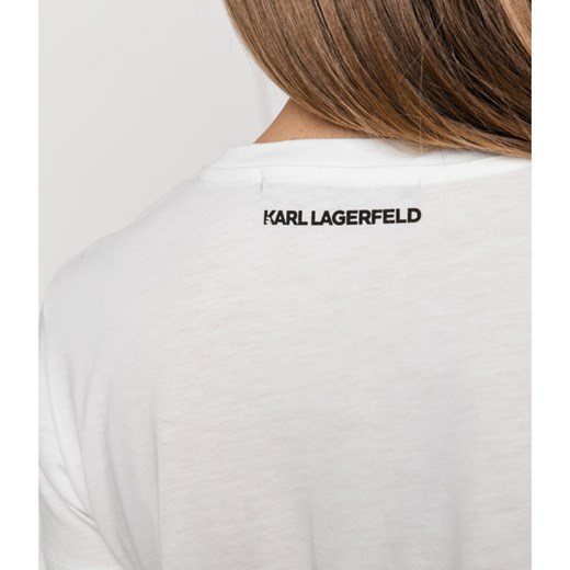 Karl Lagerfeld T-shirt Ikonik Choupette | Regular Fit Karl Lagerfeld L Gomez Fashion Store okazyjna cena