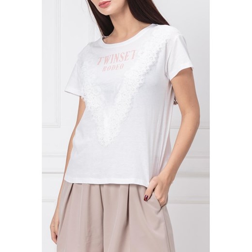 Twinset U&B T-shirt | Regular Fit S okazja Gomez Fashion Store