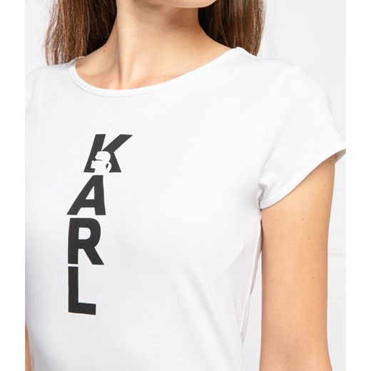 Karl Lagerfeld T-shirt Carry Over | Regular Fit Karl Lagerfeld M wyprzedaż Gomez Fashion Store
