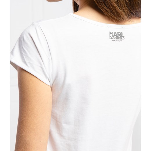 Karl Lagerfeld T-shirt Carry Over | Regular Fit Karl Lagerfeld S wyprzedaż Gomez Fashion Store