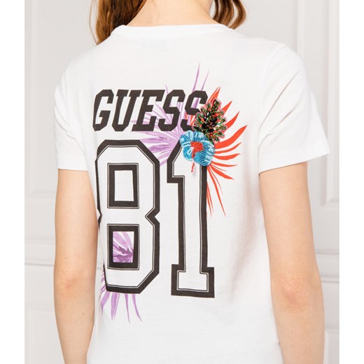 GUESS JEANS T-shirt MAVIS | Regular Fit S wyprzedaż Gomez Fashion Store
