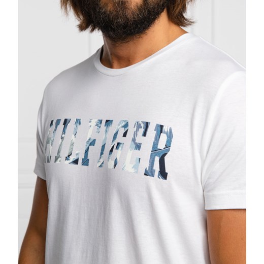 Tommy Hilfiger T-shirt FLORAL | Regular Fit Tommy Hilfiger XXL okazja Gomez Fashion Store