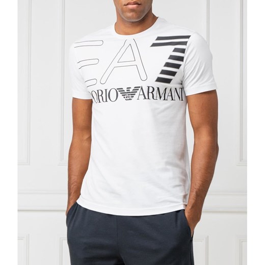 EA7 T-shirt | Slim Fit L okazyjna cena Gomez Fashion Store