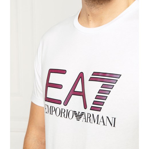 EA7 T-shirt | Regular Fit M Gomez Fashion Store okazja