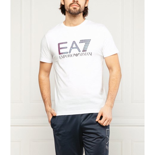 EA7 T-shirt | Regular Fit M Gomez Fashion Store wyprzedaż