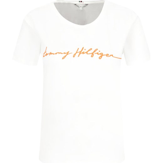 Tommy Hilfiger T-shirt ANNIE | Regular Fit Tommy Hilfiger M wyprzedaż Gomez Fashion Store