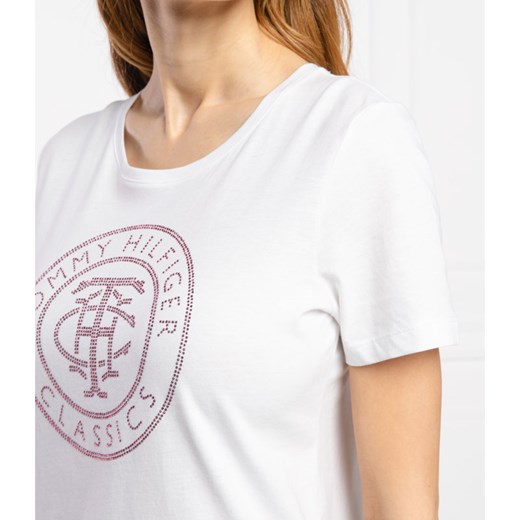 Tommy Hilfiger T-shirt tiara | Regular Fit Tommy Hilfiger XS wyprzedaż Gomez Fashion Store