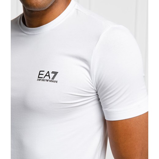 EA7 T-shirt | Slim Fit L okazja Gomez Fashion Store