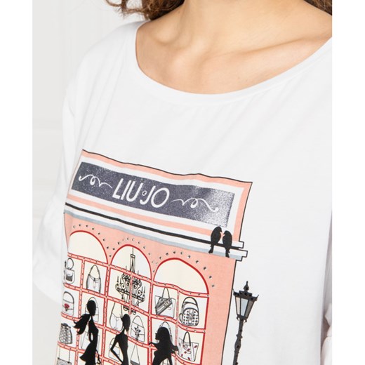 Liu Jo T-shirt | Regular Fit Liu Jo M Gomez Fashion Store wyprzedaż