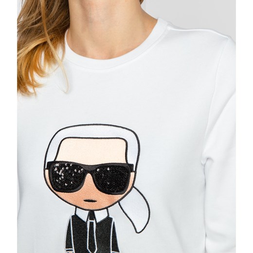 Karl Lagerfeld Bluza Ikonik Karl | Regular Fit Karl Lagerfeld L okazyjna cena Gomez Fashion Store