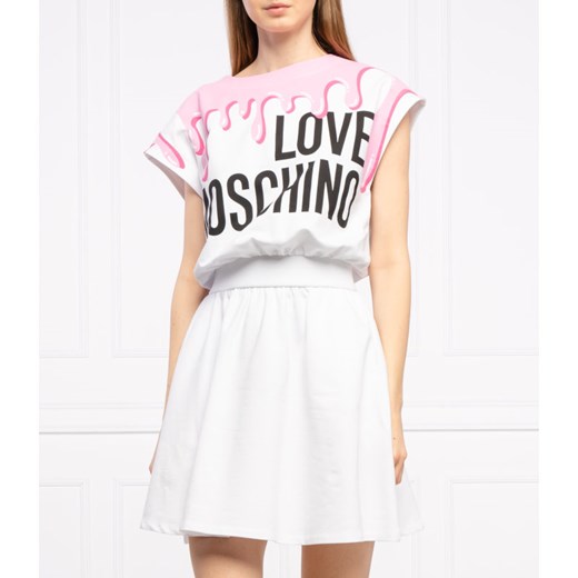 Love Moschino Sukienka Love Moschino 38 okazyjna cena Gomez Fashion Store