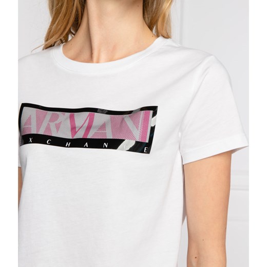 Armani Exchange T-shirt | Regular Fit Armani Exchange S Gomez Fashion Store promocyjna cena