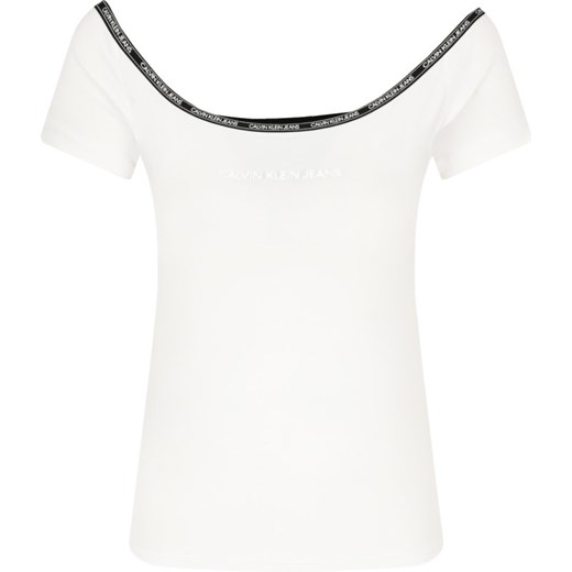 CALVIN KLEIN JEANS T-shirt | Slim Fit XS okazyjna cena Gomez Fashion Store
