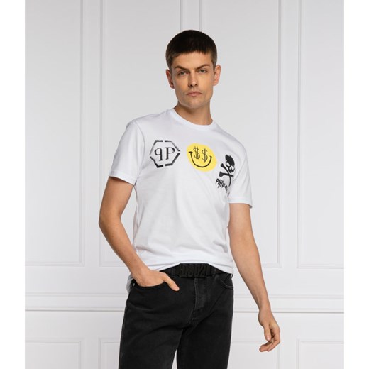 Philipp Plein T-shirt Smile | Regular Fit L wyprzedaż Gomez Fashion Store