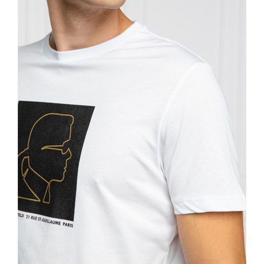 Karl Lagerfeld T-shirt | Regular Fit Karl Lagerfeld XXL promocja Gomez Fashion Store