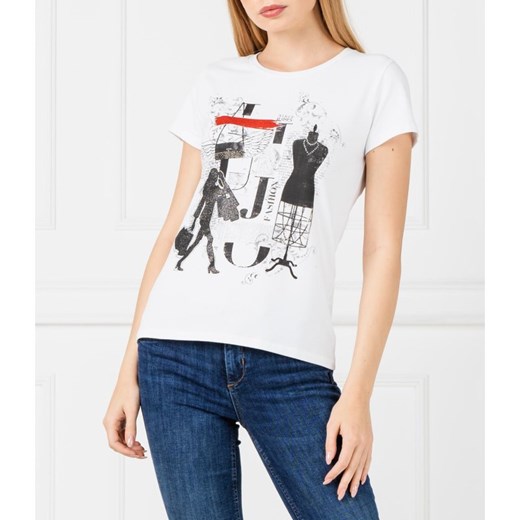 Liu Jo T-shirt Moda | Regular Fit Liu Jo XS wyprzedaż Gomez Fashion Store