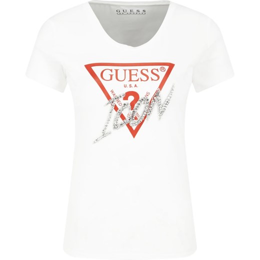 GUESS JEANS T-shirt ICON | Slim Fit M okazja Gomez Fashion Store