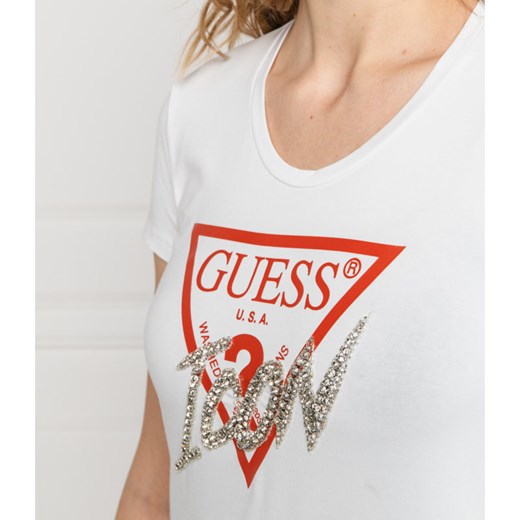 GUESS JEANS T-shirt ICON | Slim Fit XS okazja Gomez Fashion Store
