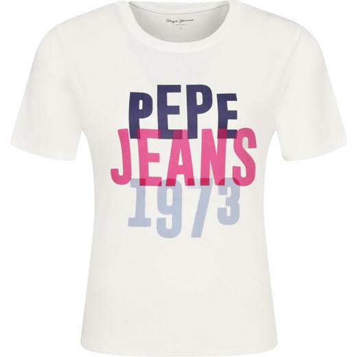 Pepe Jeans London T-shirt ADELE | Regular Fit L okazyjna cena Gomez Fashion Store
