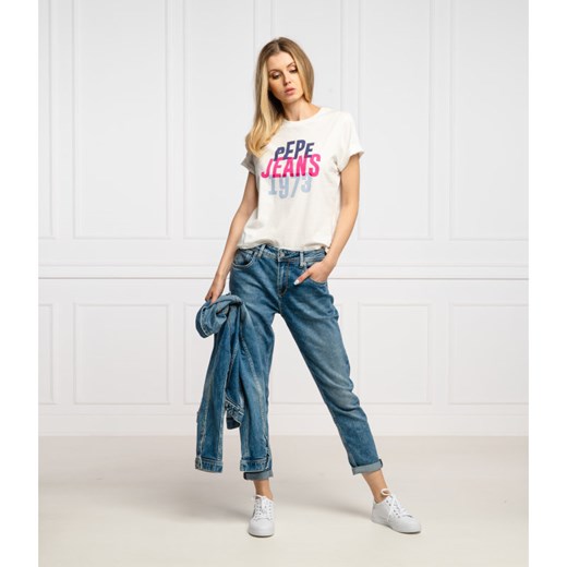 Pepe Jeans London T-shirt ADELE | Regular Fit L okazja Gomez Fashion Store