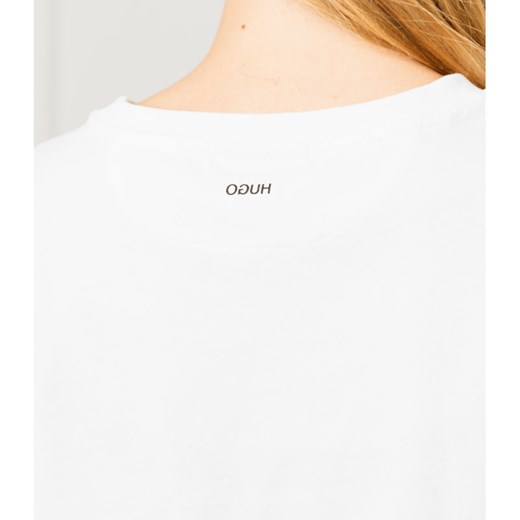 HUGO T-shirt Denna 6 | Regular Fit M okazja Gomez Fashion Store