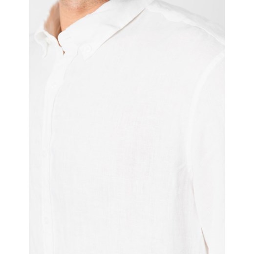 Michael Kors Lniana koszula CROSSDYE | Slim Fit Michael Kors XL Gomez Fashion Store promocja