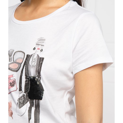 Liu Jo T-shirt | Regular Fit Liu Jo M promocyjna cena Gomez Fashion Store