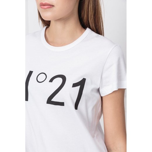 N21 T-shirt | Regular Fit N21 40 wyprzedaż Gomez Fashion Store