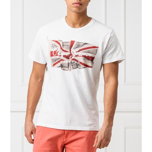 Pepe Jeans London T-shirt | Regular Fit XL wyprzedaż Gomez Fashion Store