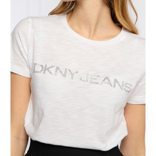 DKNY JEANS T-shirt NAILHEAD HEAT | Regular Fit S okazja Gomez Fashion Store