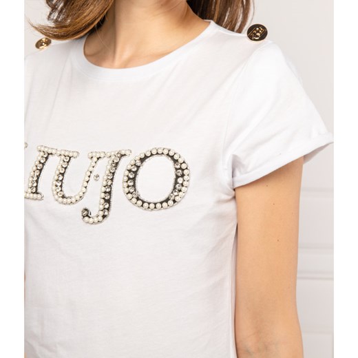 Liu Jo T-shirt | Regular Fit Liu Jo 40 promocja Gomez Fashion Store