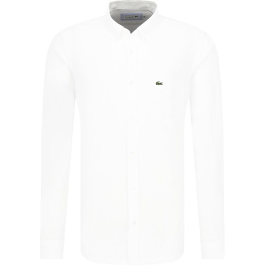Lacoste Lniana koszula | Regular Fit Lacoste 41 wyprzedaż Gomez Fashion Store